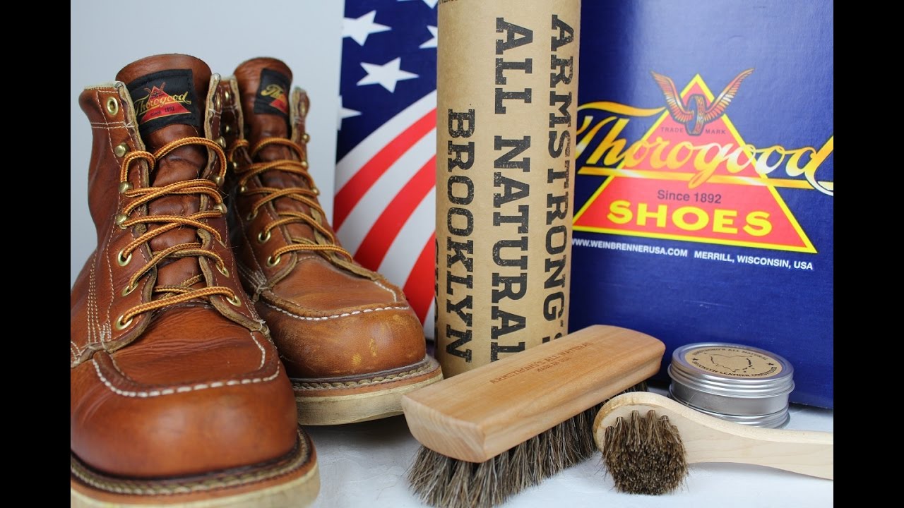ARMSTRONG'S ALL NATURAL: Cleaning & Conditioning Thorogood Boots