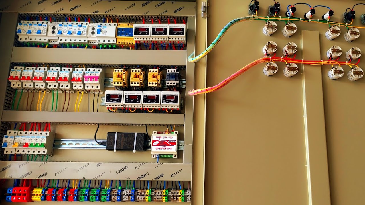 Industrial electrical panel wiring training(Become a professional electrician)