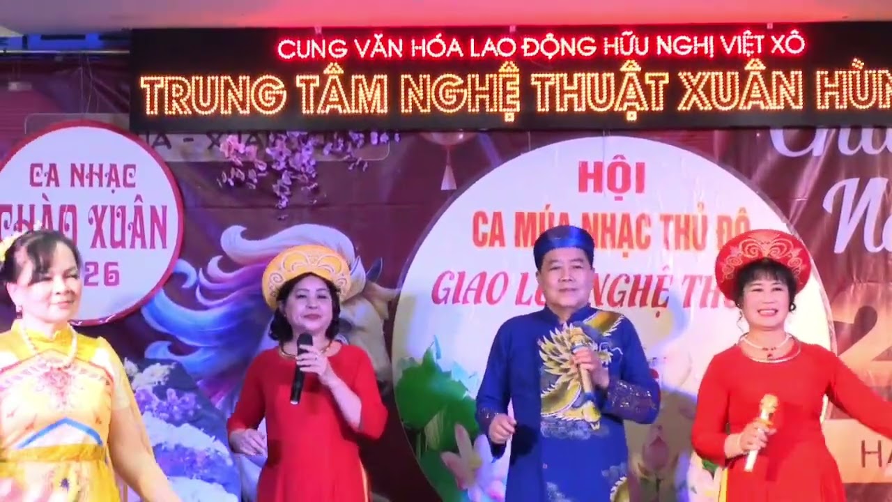 XUÂN VỀ TRÊN ĐẤT THĂNG LONG - ST : Thế Dân - BD : CLB Hoa ban vàng 