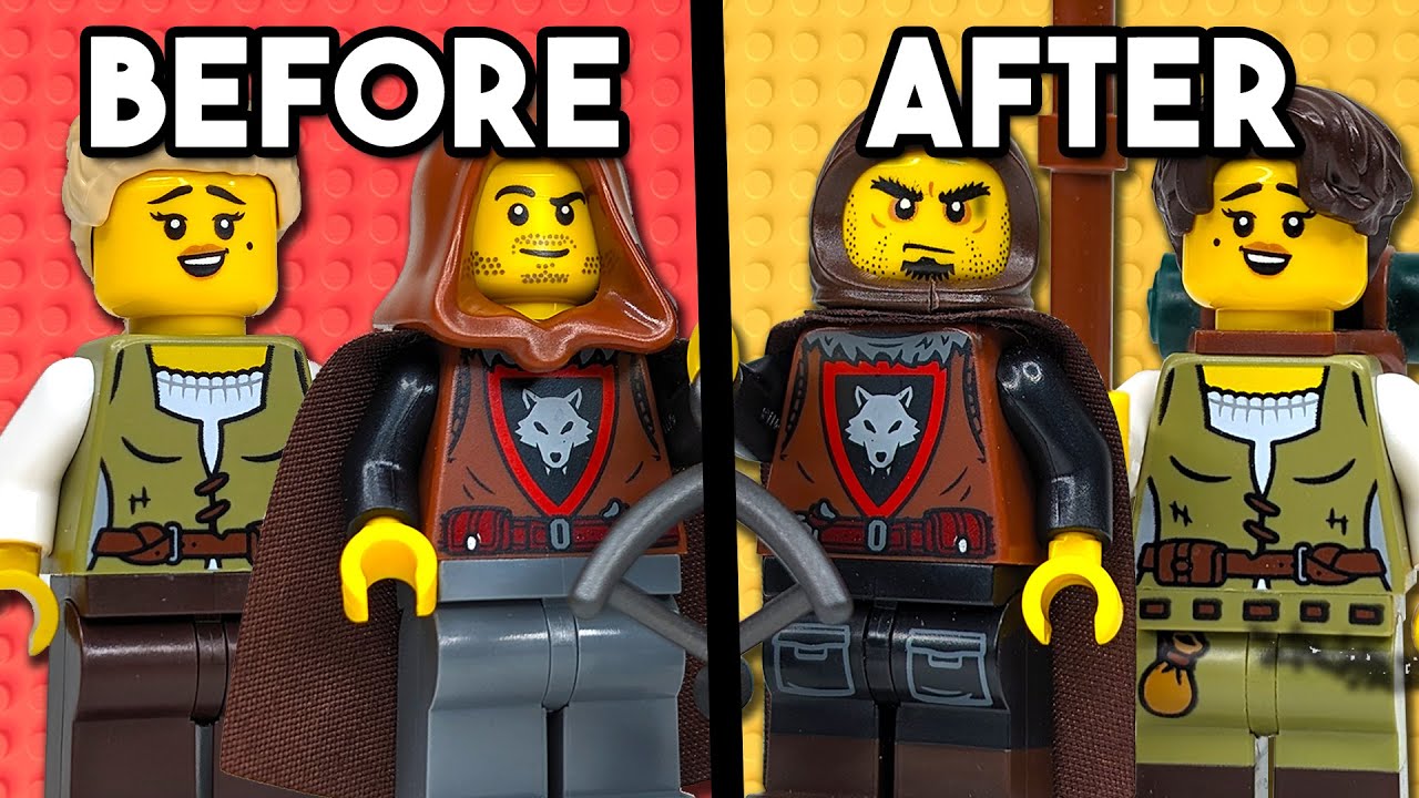 Upgrading The NEW LEGO Medieval Town Square!