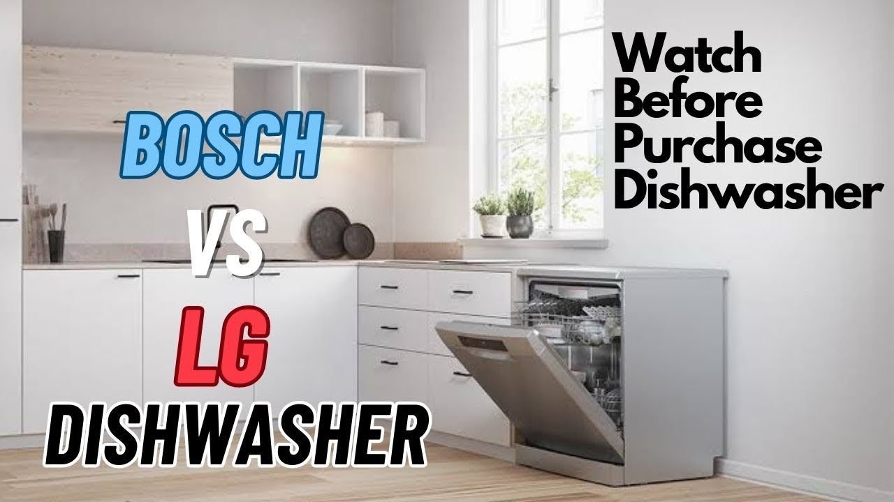 Сравнение посудомоечных машин Bosch и LG | Лучшая посудомоечная машина в Индии