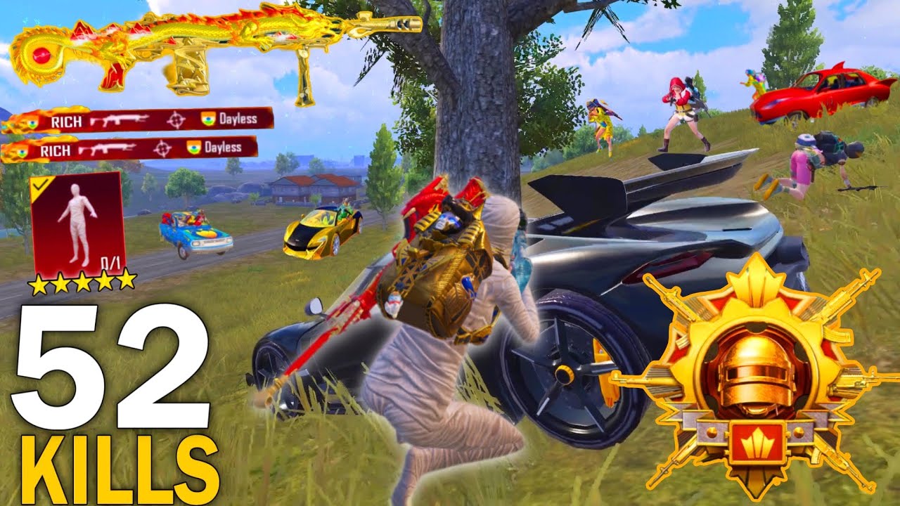 🥵 NEW BEST AGRESSIVE RUSH GAMEPLAY with/ MUMMY Set 🔥 Pubg Mobile
