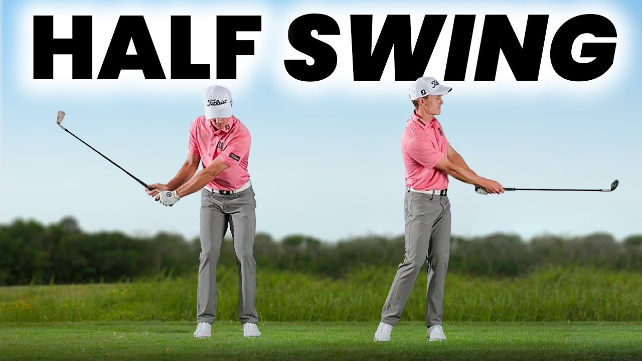 YOU NEED TO TRY THIS HALF GOLF SWING NOW !