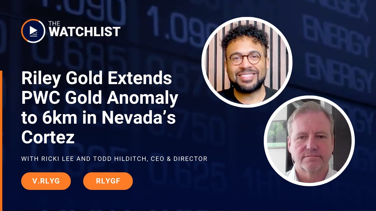 Riley Gold Extends PWC Gold Anomaly to 6km in Nevada’s Cortez