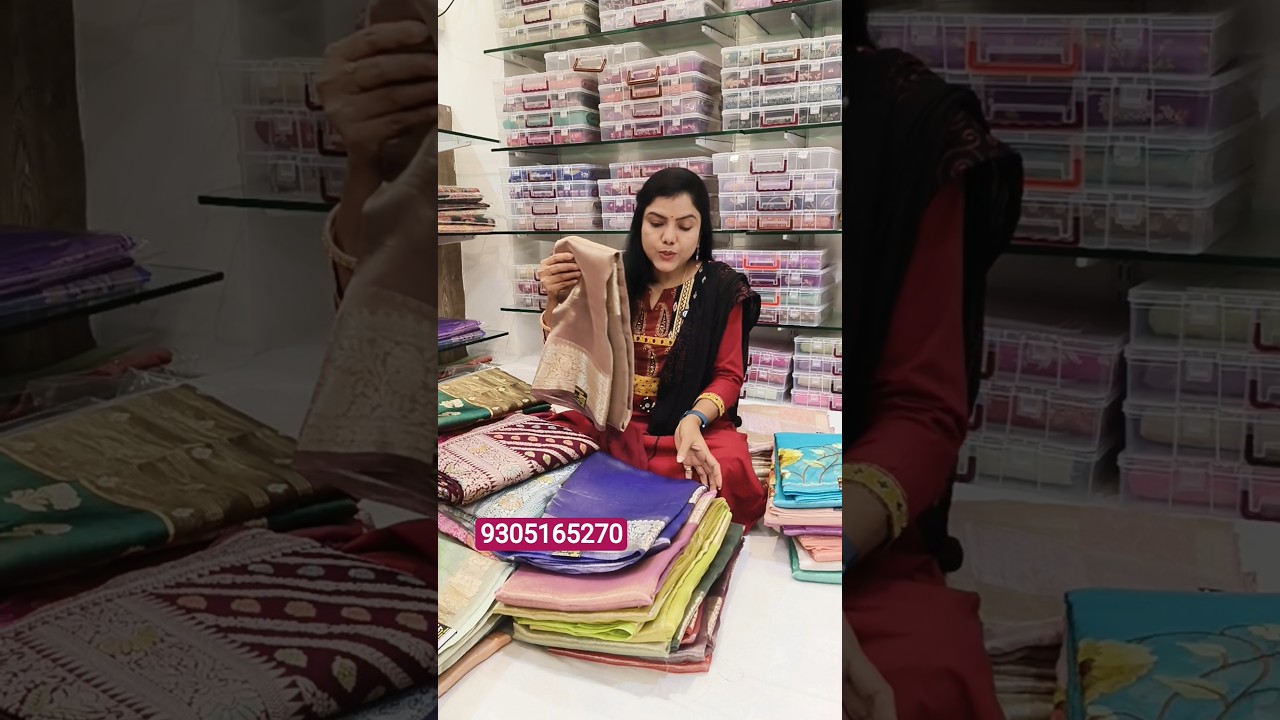 Pure sarees #trendingshorts #coloursoflife #manufacturing #banarassarees #offers #foryou#sunday#sale