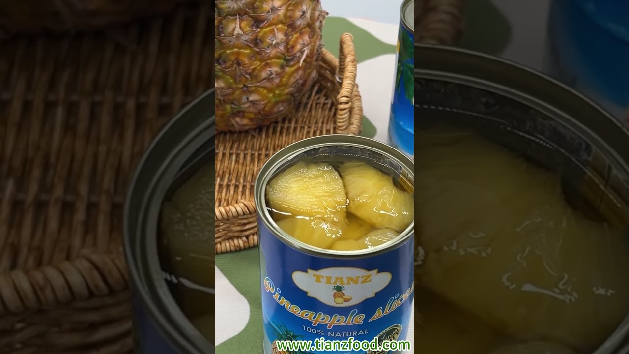 Canned Pineapple | Support OEM&ODM | Tianz Food Factory
