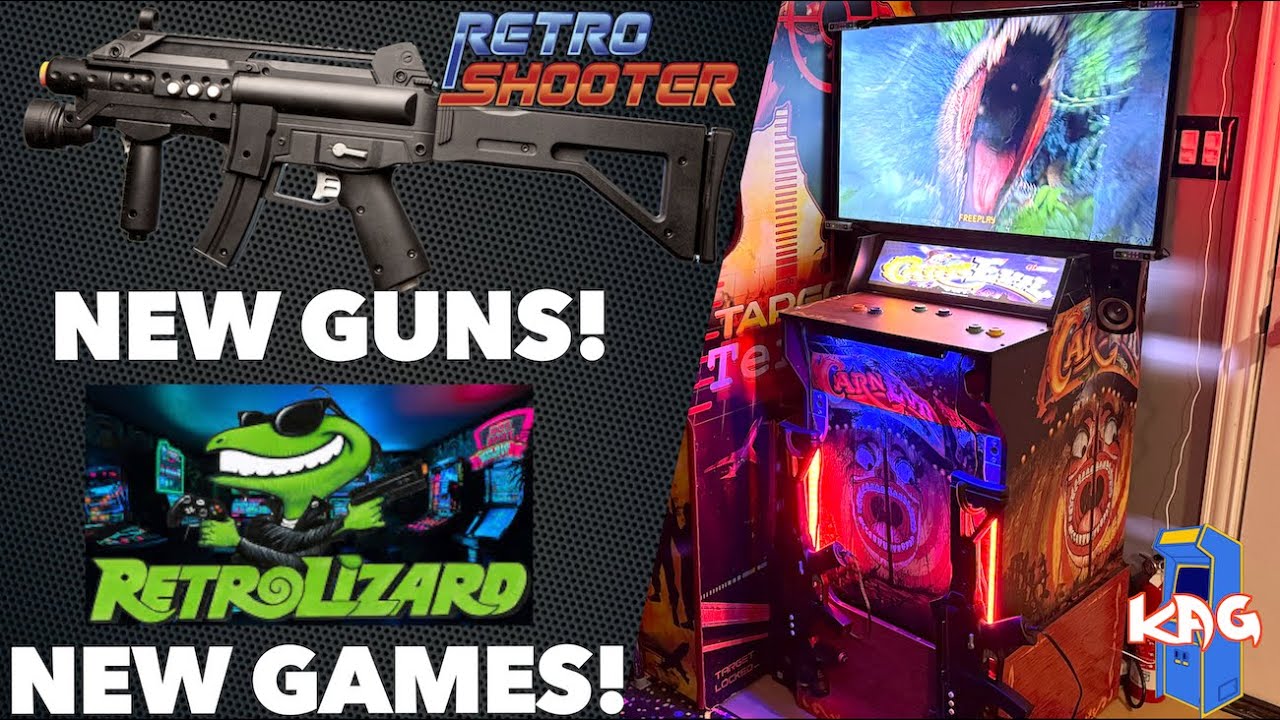 Модернизирую свой шкафчик MAME со световым пистолетом с помощью Retro Shooter MX24 и сборки игры ...