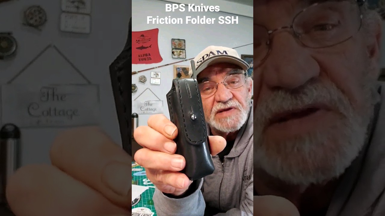 BPS Knives Ukraine FRICTION FOLDER SSH - Also known as a Peasant Knife