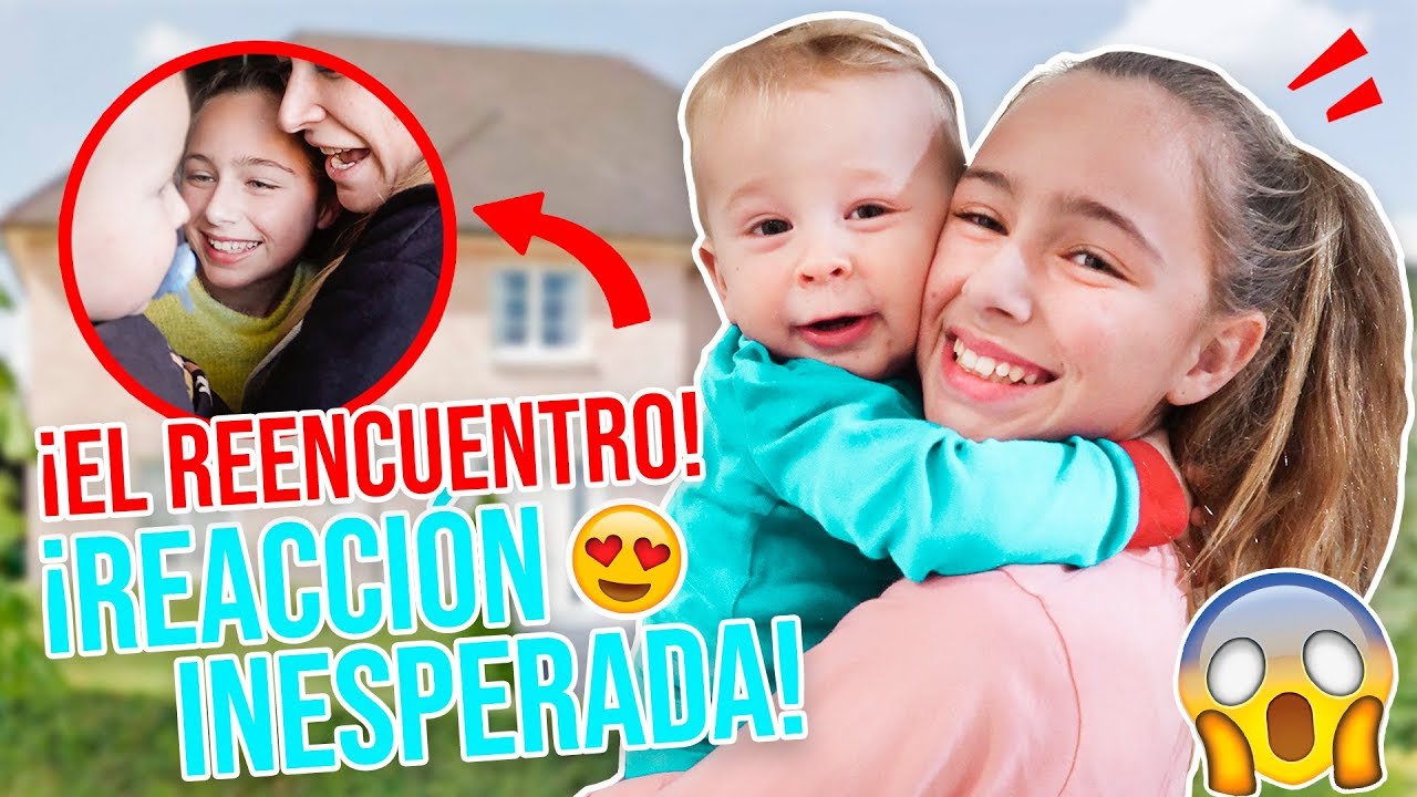 ❤️ EL REENCUENTRO más EMOTIVO ENTRE HERMANOS 😍 REACCIÓN INESPERADA... 🙊- Familia Carameluchi