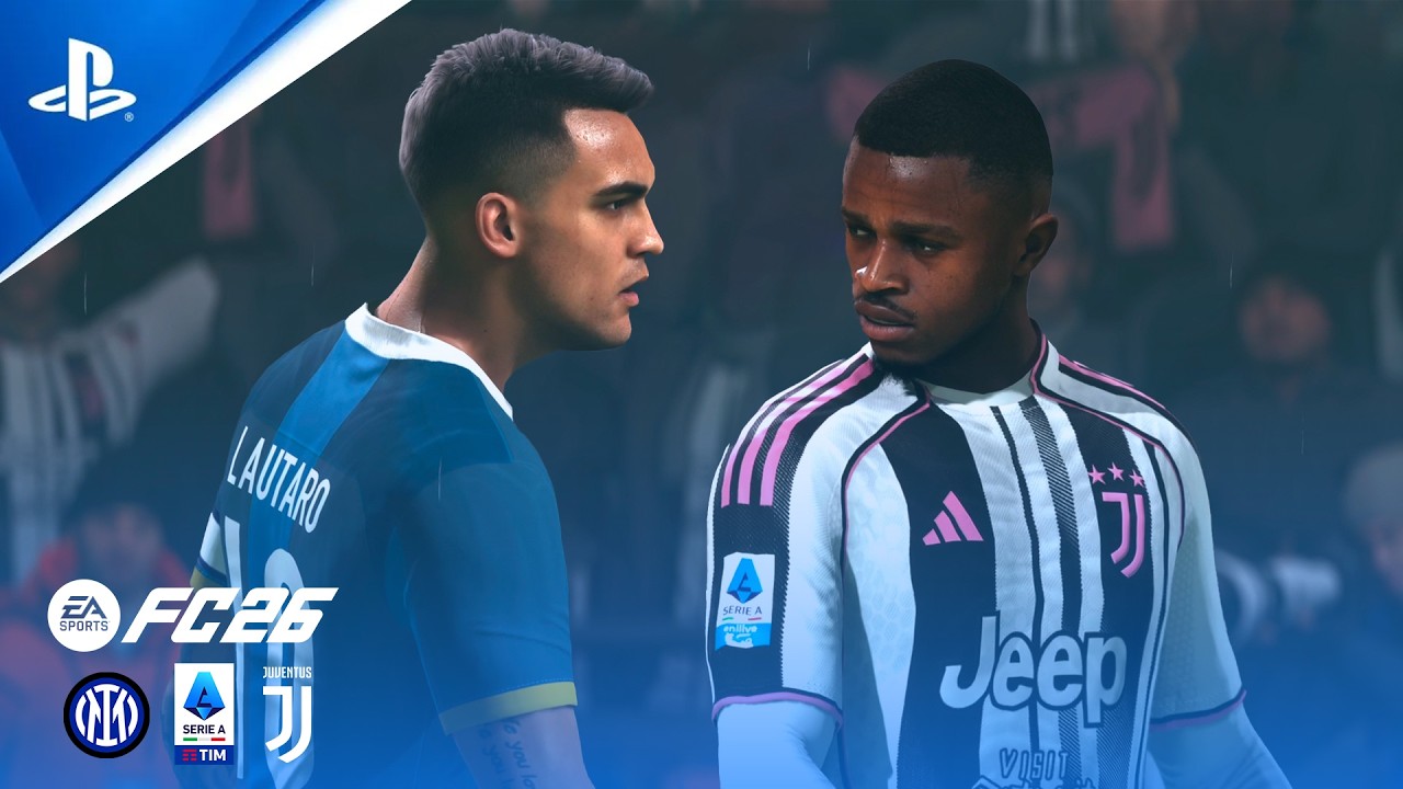 FC 26 - Inter Milan vs. Juventus - Serie A 25/26 Full Match - Martinez, Bremer [PS5]