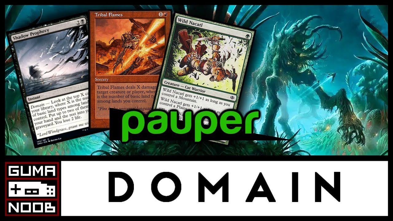 DOMAIN (Pauper League) - Testando o TERROR VERDE