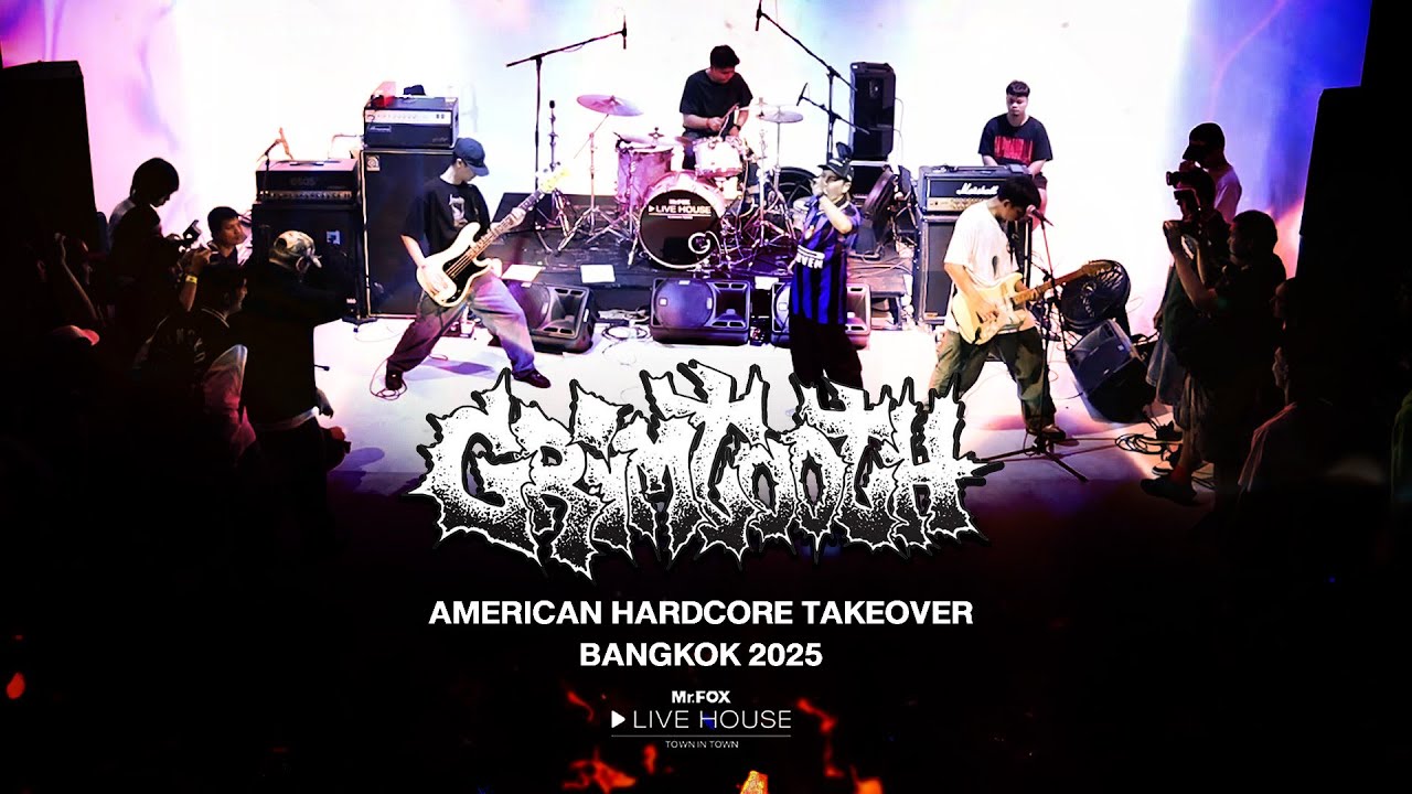 Grimtooth - American Hardcore Takeover Bangkok 2025 @Mr.FOX Live House