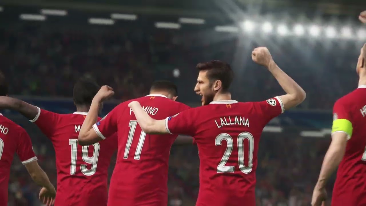 PES 2018 Liverpool Vs Real Madrid (Champions League)