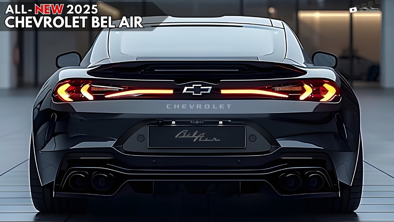 New 2025 Chevrolet Bel Air Unveiled - The Future of Performance-Driven Elegance!