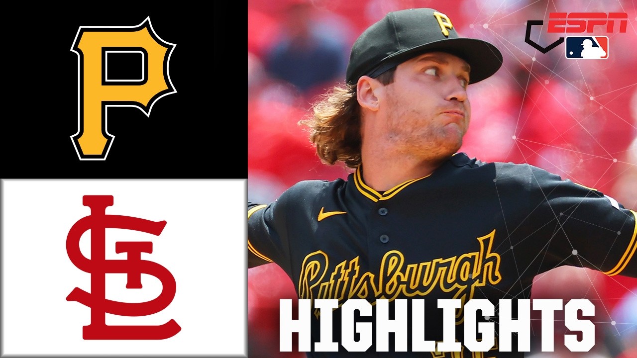 Pittsburgh Pirates против St. Louis Cardinals | Полный обзор матча | ESPN MLB
