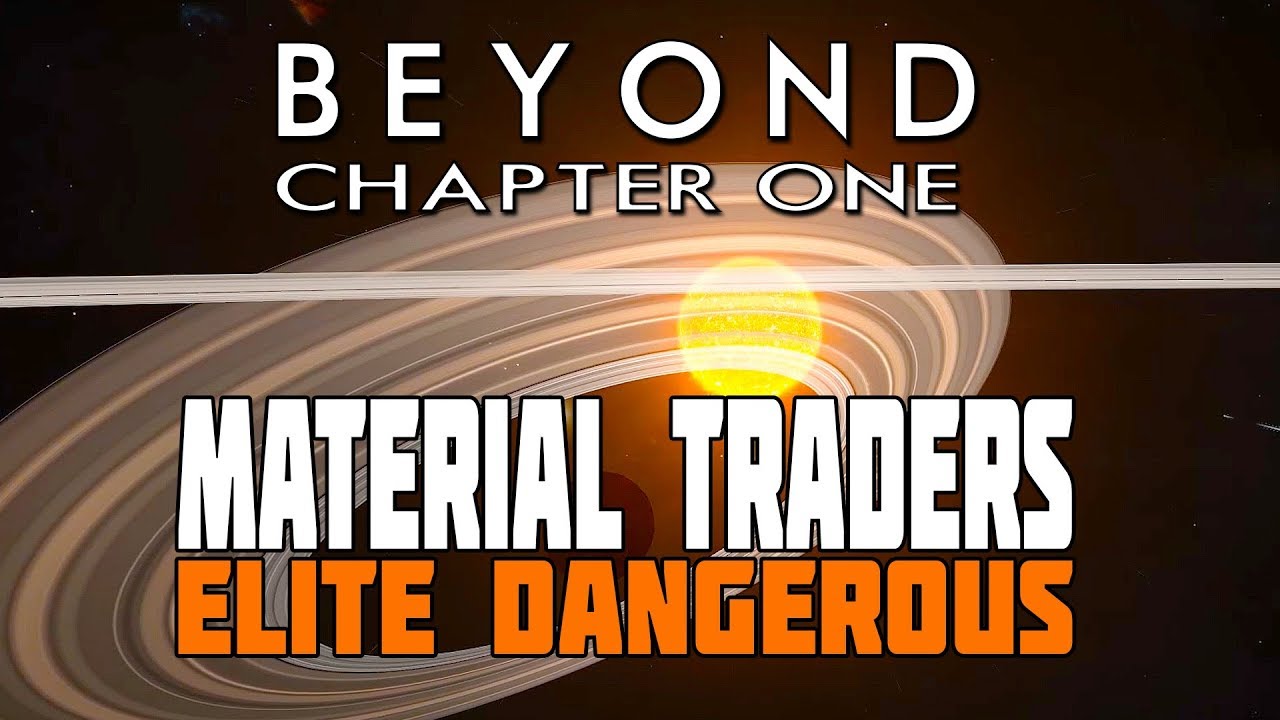 Elite Dangerous Beyond: A Look at Material Traders & Tech Brokers plus How to find them