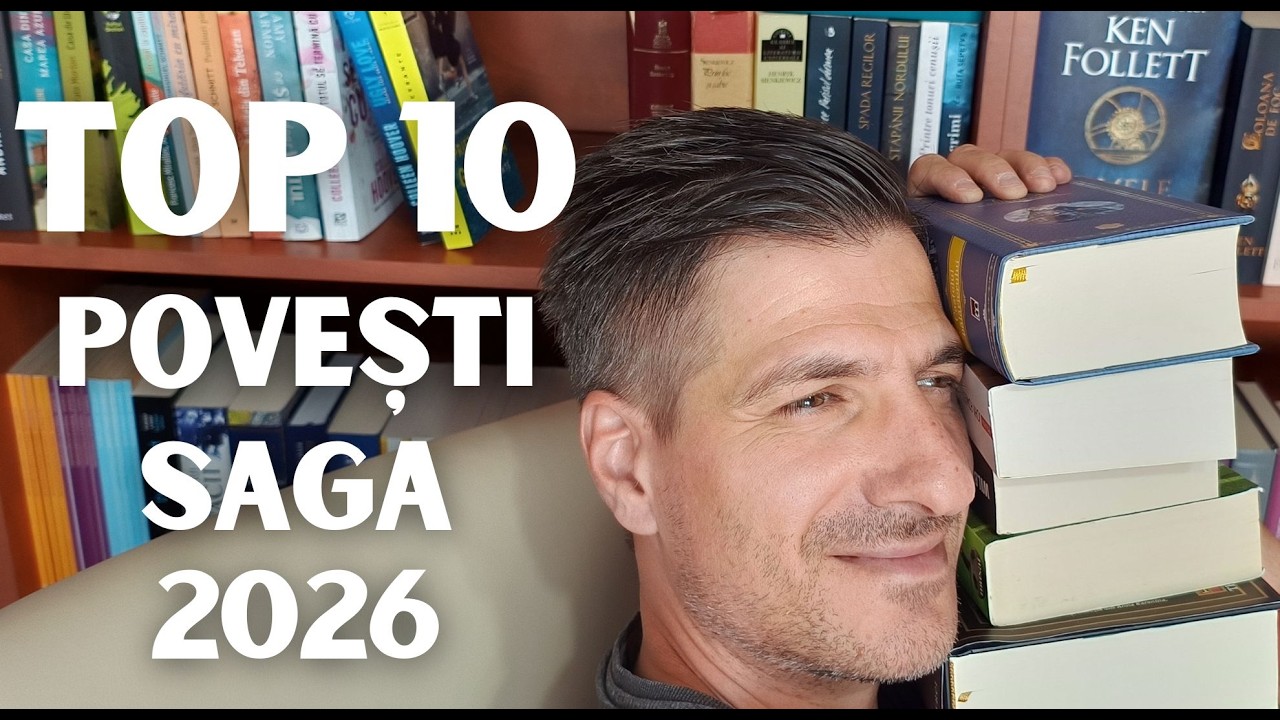 10 Cele mai frumoase povești SAGA citite📚Top 10 povești SAGA feb.2026
