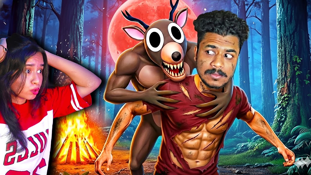 CAN WE SURVIVE 99 NIGHTS IN THE FOREST 😱 in ROBLOX ⁨@jellybeanplayss⁩