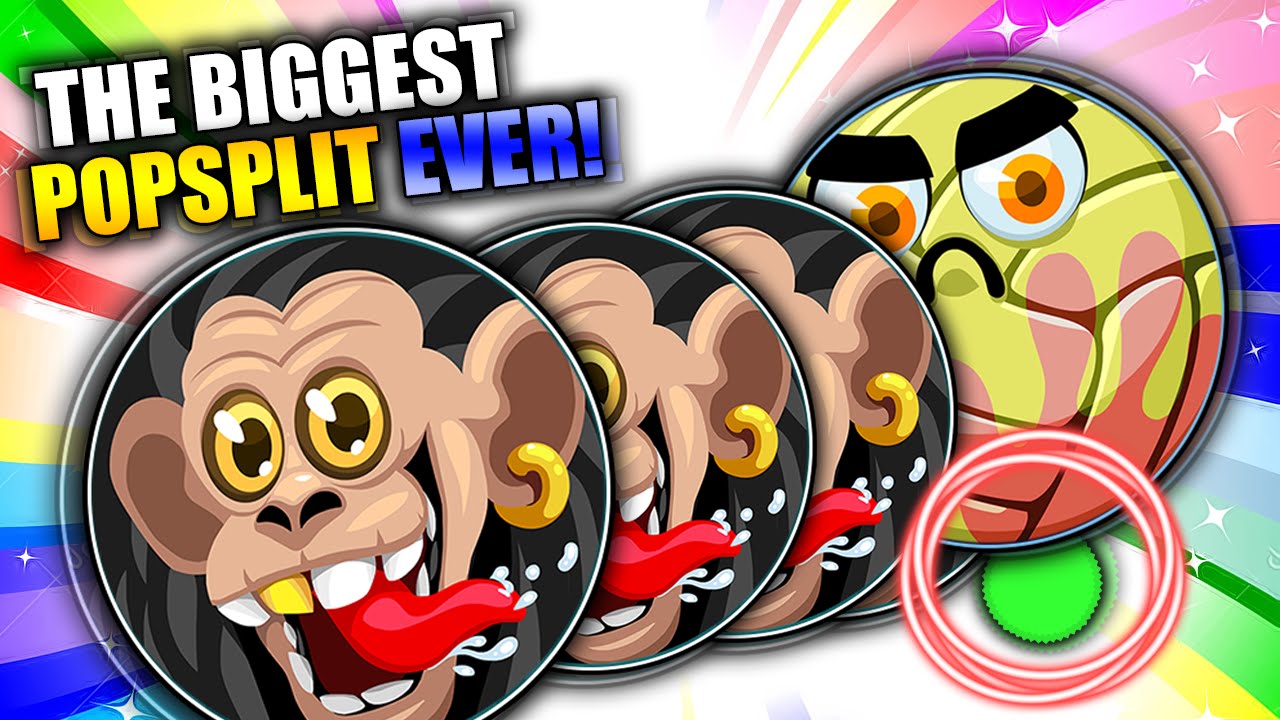 ★ THE BIGGEST POPSPLIT EVER AGAR.IO ★