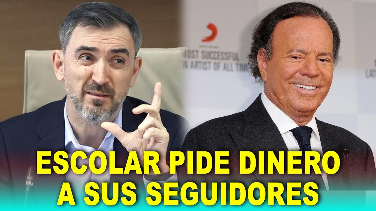 Ignacio Escolar, HUNDIDO, pide dinero a sus seguidores para afrontar la denuncia de Julio Iglesias