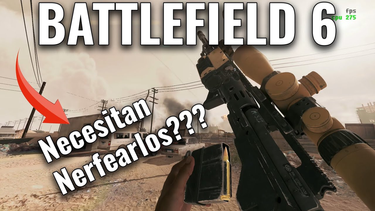 BATTLEFIELD 6 SNIPER GAMEPLAY - NERFERARLOS????