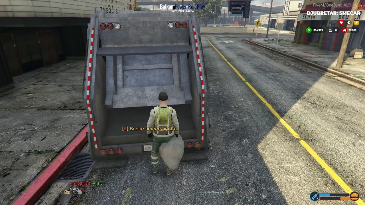 FIVEM SCRIPT - GARBAGE JOB