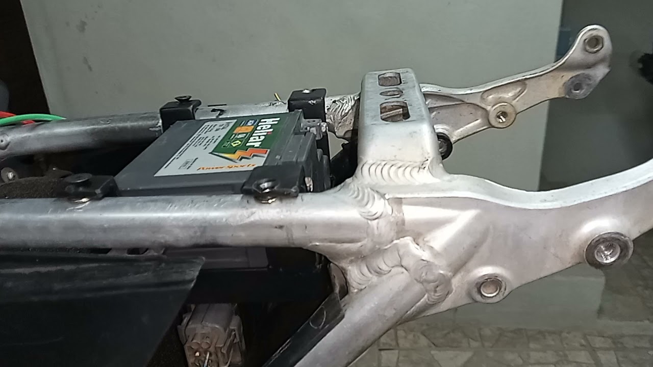 CRF 250R adaptação de motor nacional de twister - parte 2