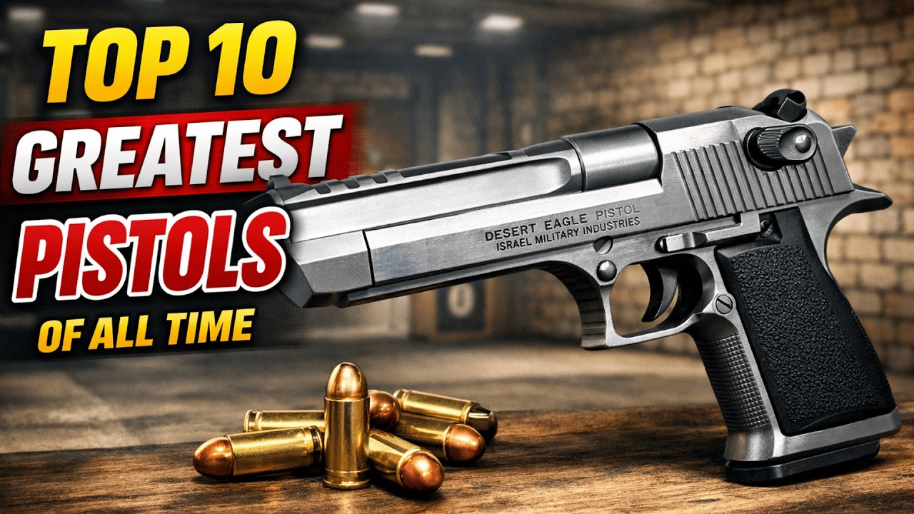 Top 10 Greatest Pistols of All Time | The Most Influential Handguns Ever Built