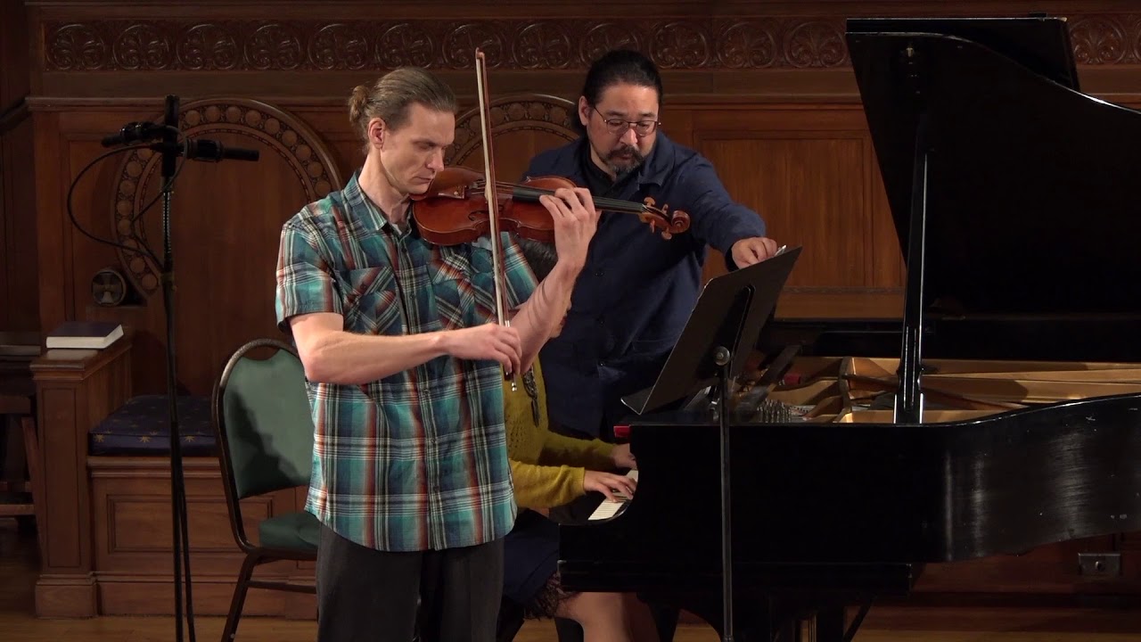 Minsky Duo plays Sonata in 4 Scenes by Ned Rorem (b. 1923)