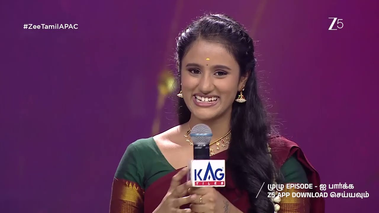 SaReGaMaPa Seniors S5 | Gangai Amaran Round | Sat & Sun @ 9:30 PM SGT | 10 PM MYT | Zee Tamil APAC