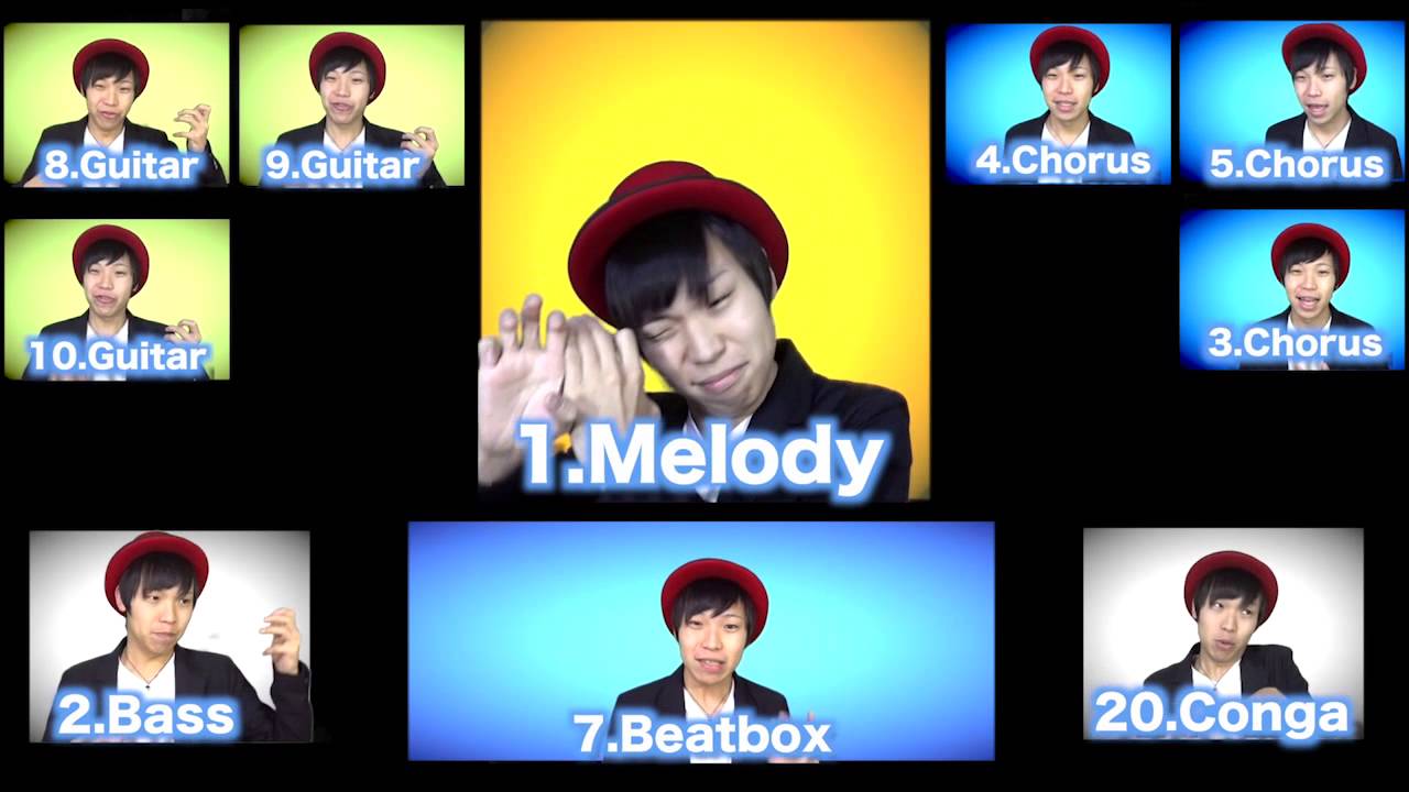 30人のDaichiが口だけで30音色やってみた！(オリジナルBeatbox)