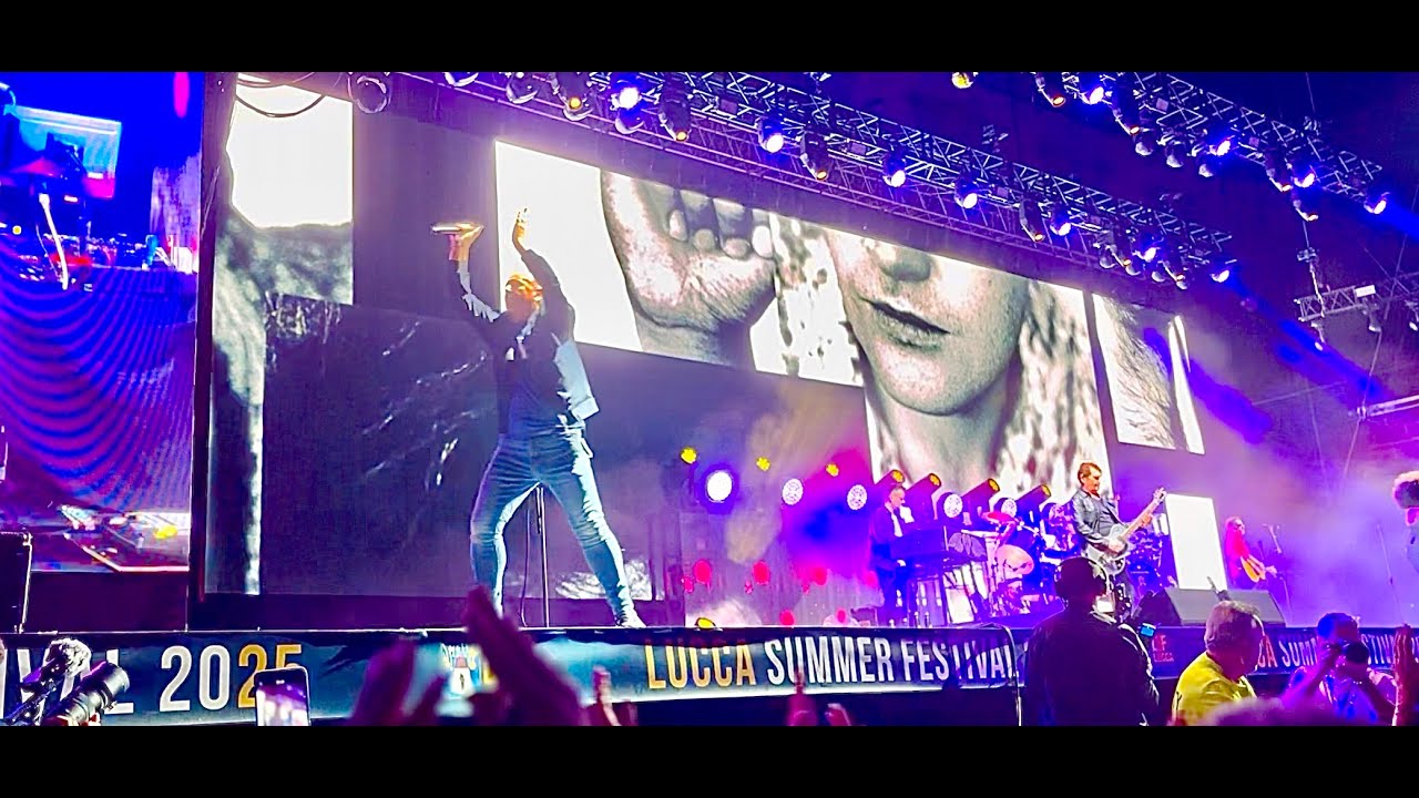 Simple Minds Live - Once Upon A Time - Lucca Summer Festival 2025