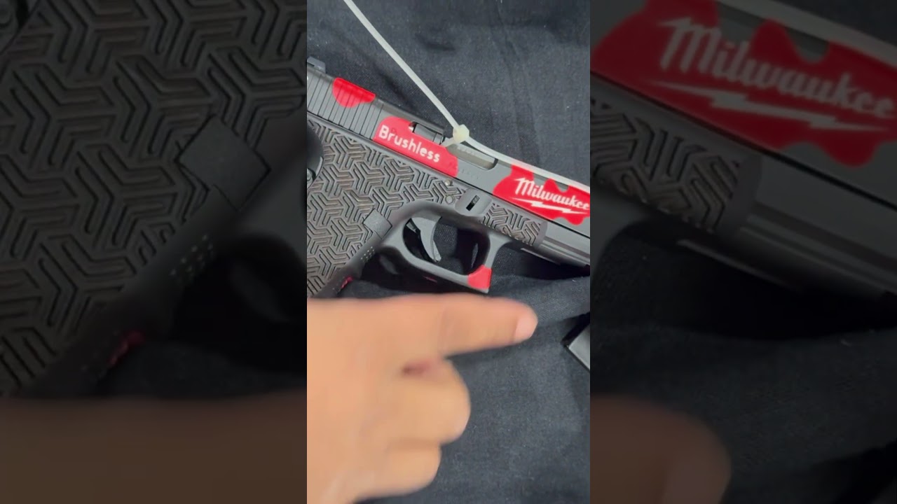 🧰🧰Milwaukee Glock 19 G4 ￼ #edc #airsoftcqb #viral #airsoft #glock19gen4 #edc #milwaukee #glock