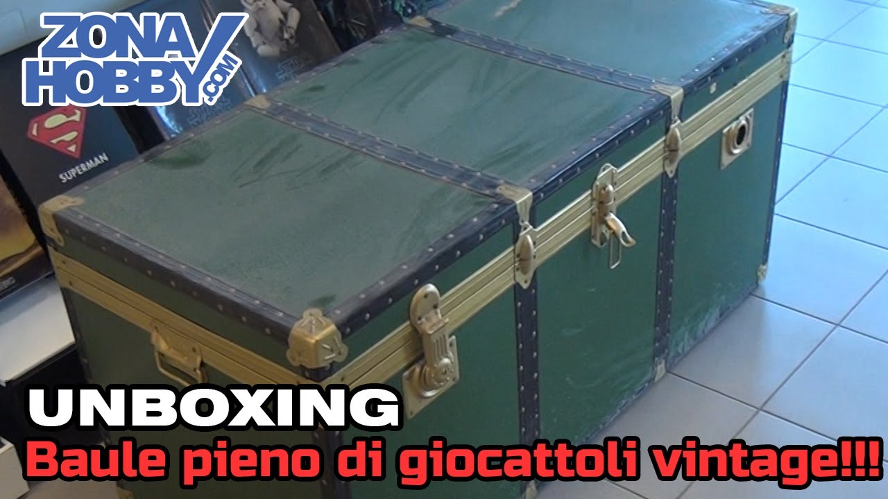 Apertura baule pieno di giocattoli vintage! (Transformers, G.I. Joe, cavalieri dello zodiaco)