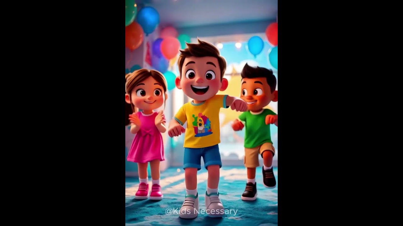 Shake Your Body! 💃🎶 | Fun Dance Song for Kids | Move & Groove