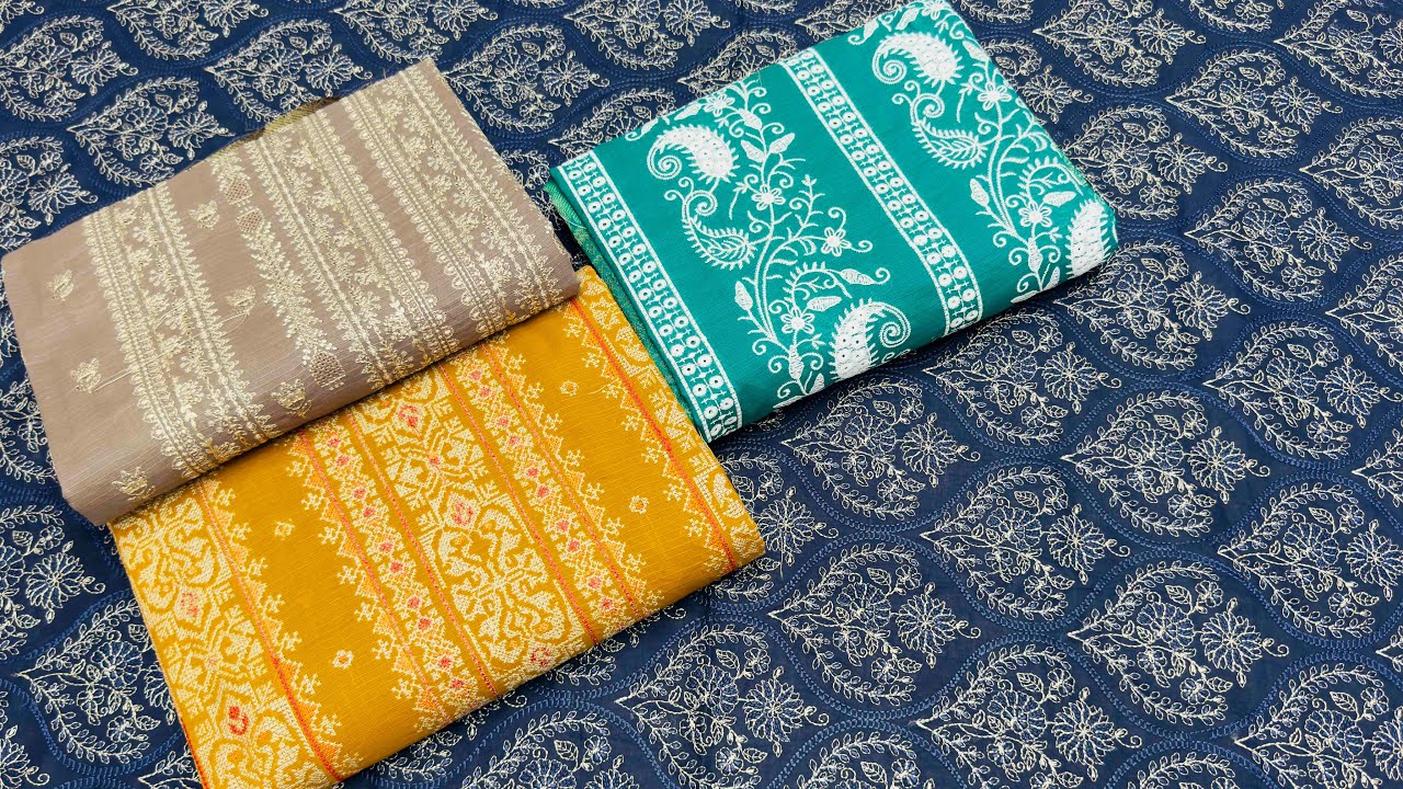 New Lawn Bana Dora Collection 💖 Embroidered Lawn 3pc 💖