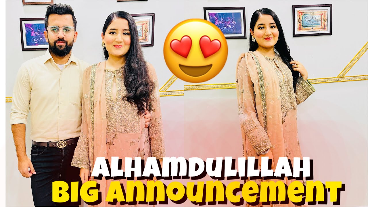 Finally Revealing Surprise 😍 | Alhamdulillah Big Announcement with Family | Fatima Farooq Yaseen
