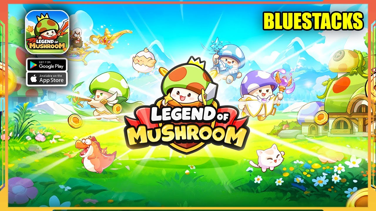 Legend of Mushroom Gameplay Walkthrough Part 1 (Android, iOS, Bluestacks)