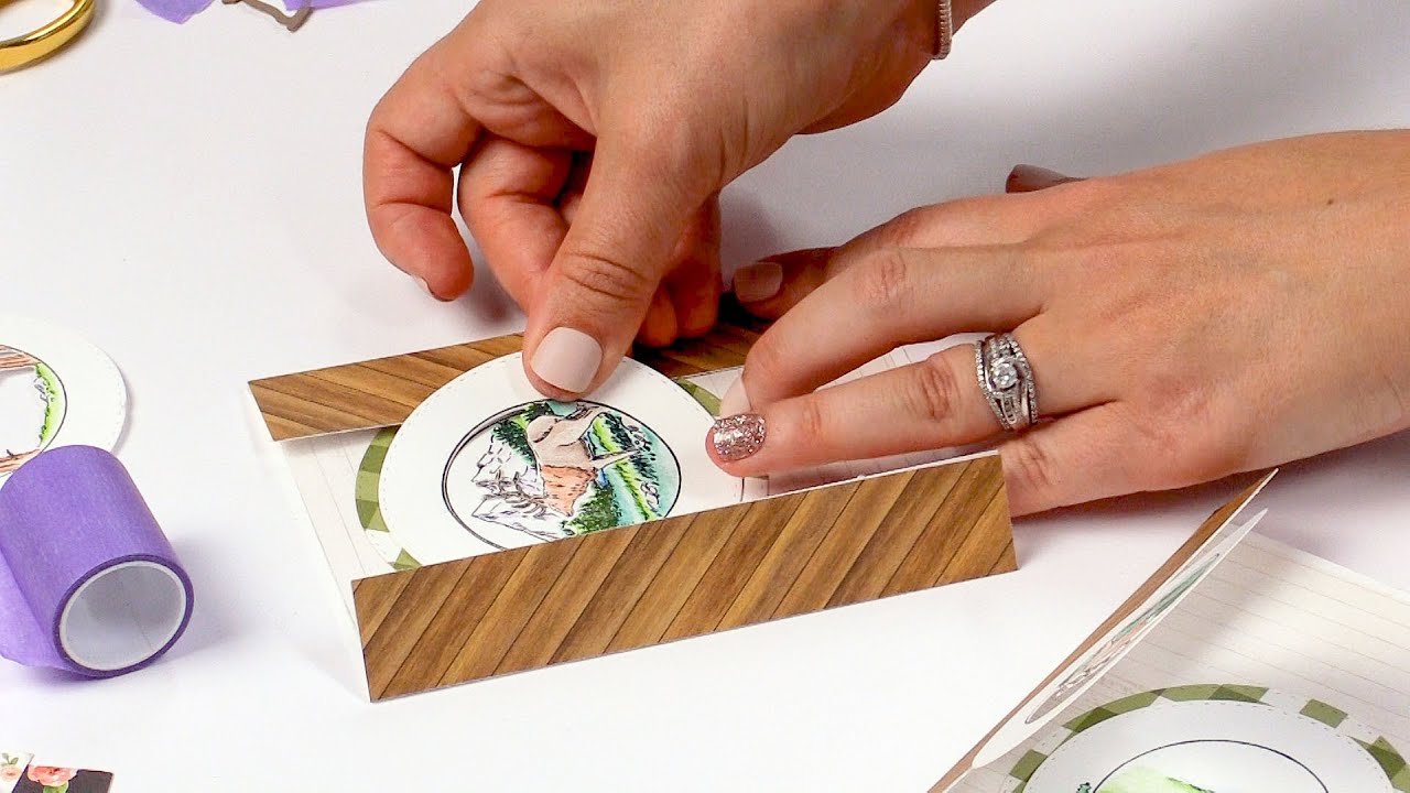 Creating an Easy Three Layer Interactive Card | Art Impressions