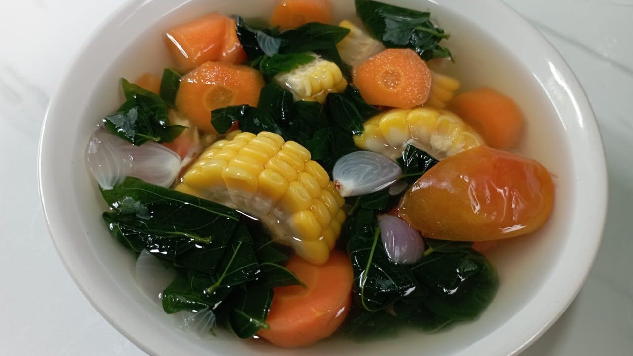 RESEP SAYUR BENING DAUN KATUK BUMBU IRIS //SEDAP SEGER