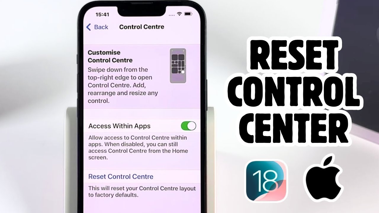 How to Reset Control Center on Your iOS 18 iPhone — Step-by-Step Guide