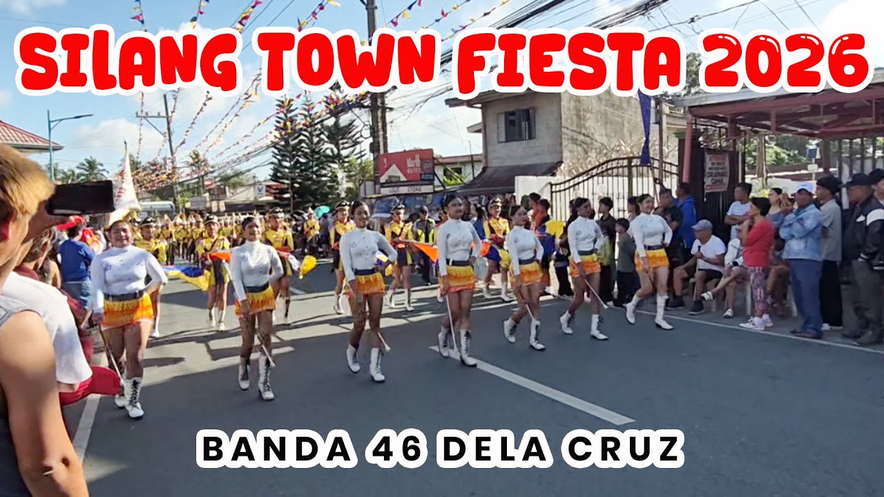 Banda 46 Dela Cruz of Amadeo Cavite | Silang Cavite Town Fiesta 2026