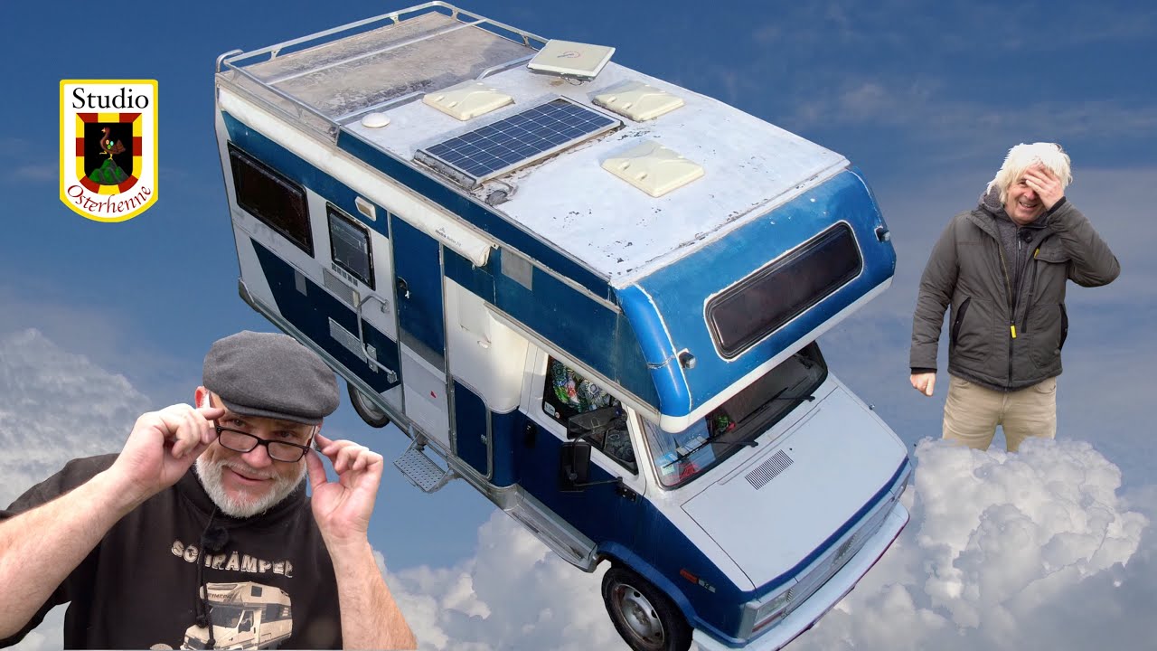 Achtung Wohnmobil Kontrolle Wasserschaden, löchriges Dach, rissige Fenster & Dieselverlust