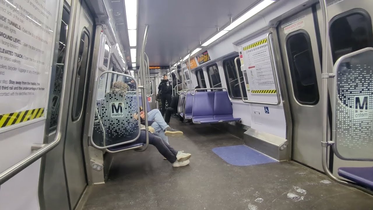 DC Metro Ride Union Station - Springfield