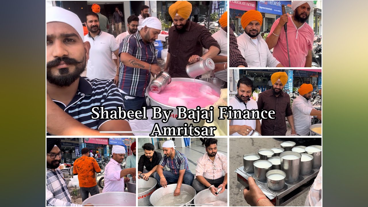 Shabeel Langar By Bajaj Finance Amritsar || Love Bhatti Vlogs || BFL