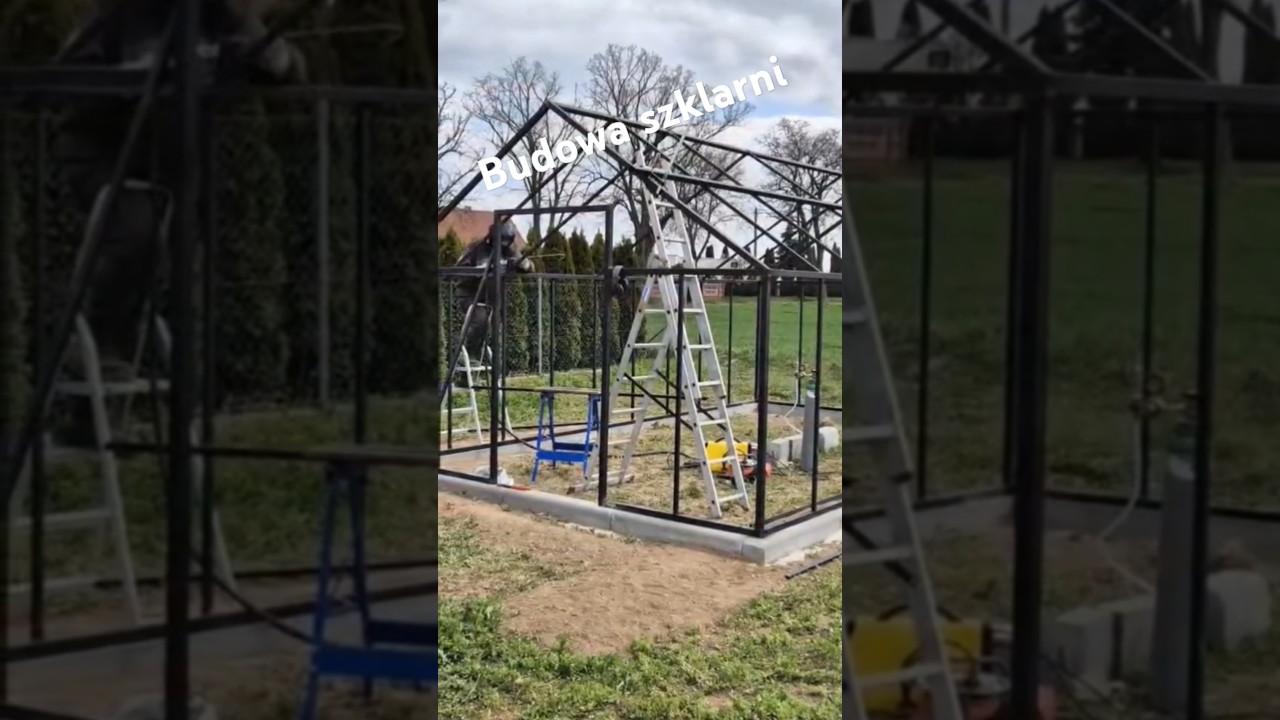 #szklarnia #diy #greenhouse