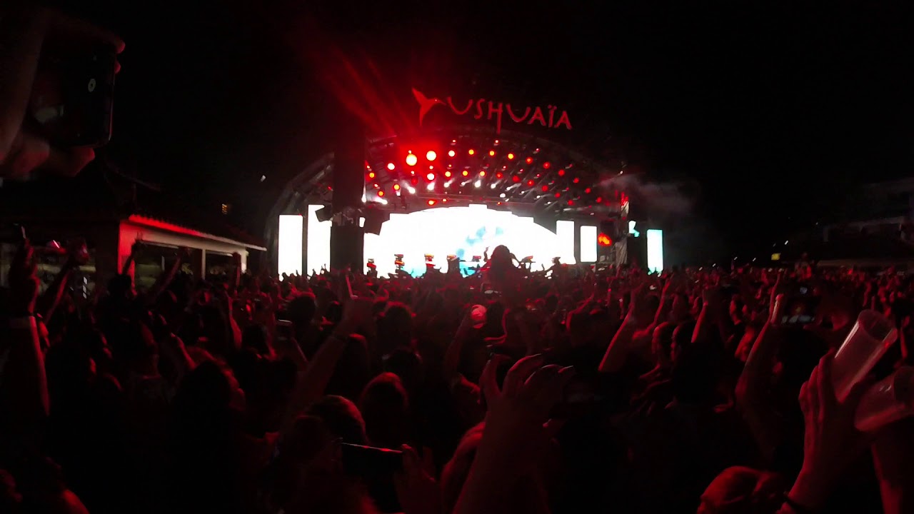 Hardwell - Conquerors intro live Ushuaia Ibiza 2018 GOPRO