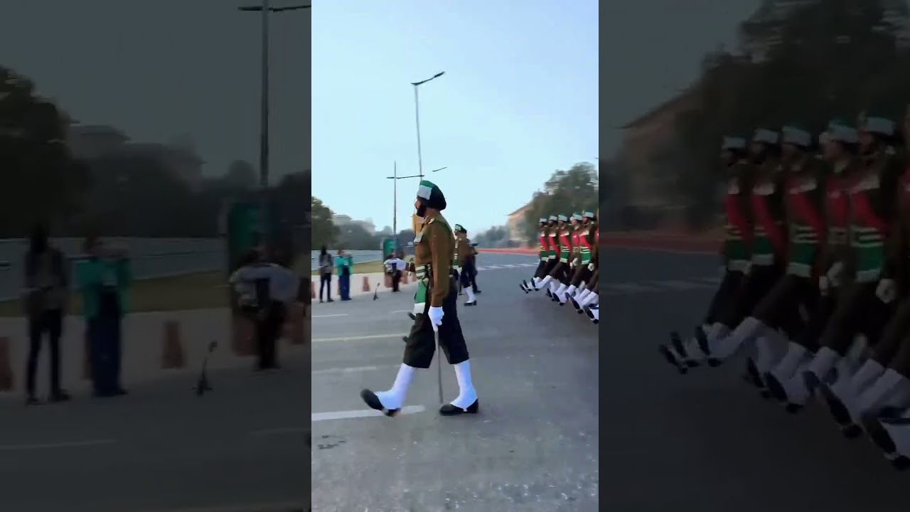 punjab regiment marching contingent 2025