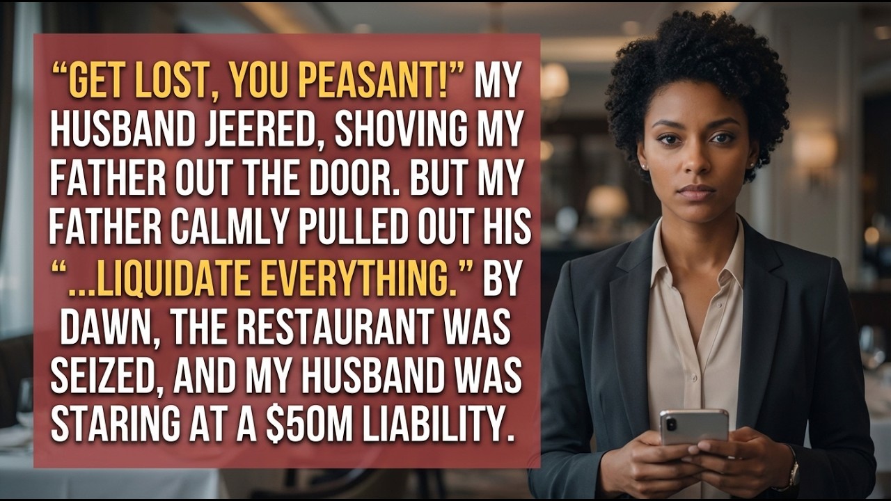 “I Kicked Out Your ‘Homeless’ Father!” My Husband Sneered😏—So He Was Hit With A $50M Lawsuit