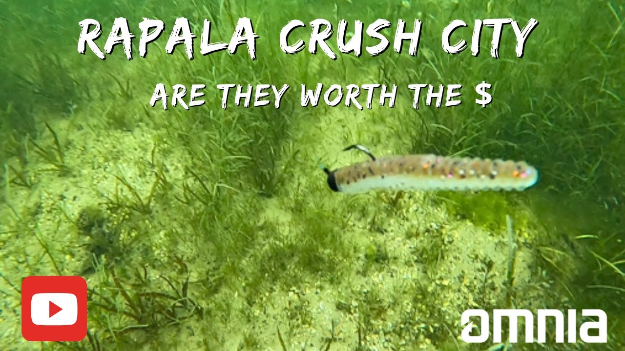 Rapala Crush City Plastics: Pros, Cons, and Underwater Action !